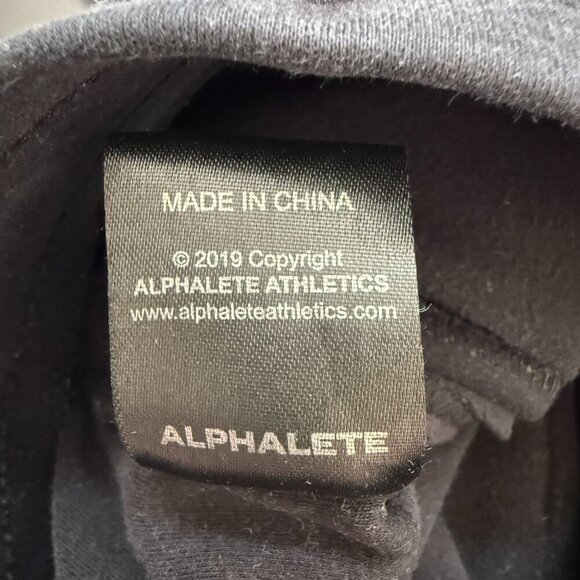 Alphalete Jogger Sweatpants Women's Medium Black Activewear Pockets Drawstring - Picture 13 of 13